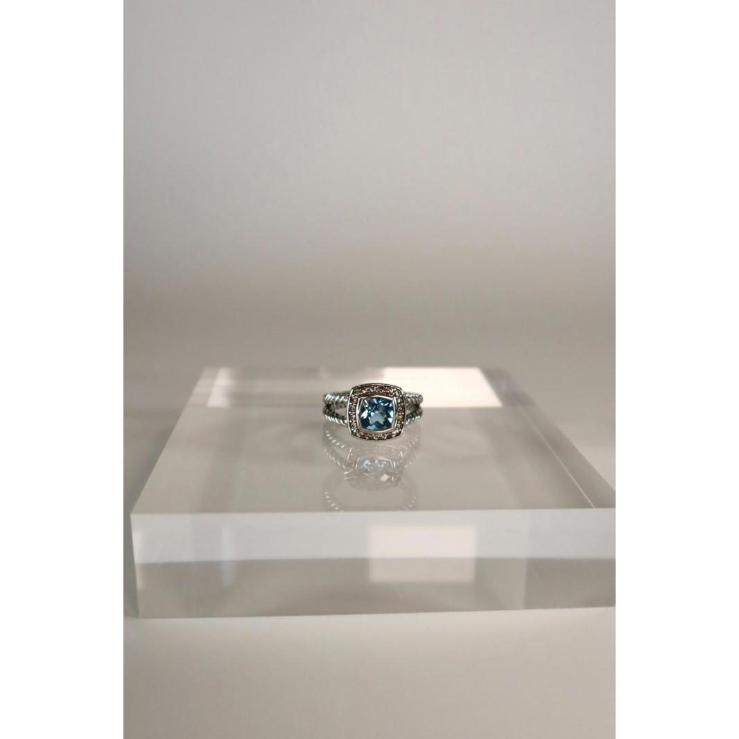 David Yurman Petite Albion Ring, Size 6.